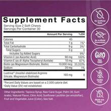 Hair Growth Accelerator Soft Chews, Hair Growth Vitamins For Women And Men With Clinically Studied  And Biotin, Promotes Thicker, Fuller, Stronger Hair, Mixed Berry, 60 Soft Chews - Người khác - Xem 6