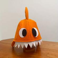 1 Piece Party Hat, Cute And Funny Shark Hat, Unisex Adults, Suitable Halloween,, Party Costume Props - 1PC 鯊魚帽子 - 查看 10