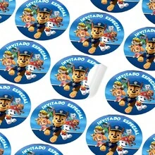 Paw Patrol 12 miếng dán sổ tay - Nhiều màu - Xem 4