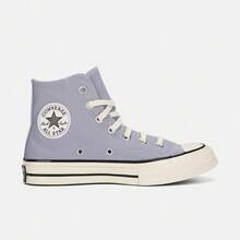 Converse Giày cao cổ Chuck Taylor 70S bằng vải canvas unisex (mã sản phẩm A16811C) - Xanh và trắng - Xem 2