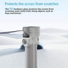 Bộ 3 miếng dán màn hình trong suốt, phù hợp với dòng RS4 Mini/RS3 Mini/RS4/RS4 Pro, bảo vệ màn hình camera, làm từ chất liệu kính cường lực, độ cứng 9H, chất liệu cao cấp, cảm ứng mượt mà, chống trầy xước độ nét cao, phụ kiện camera cao cấp, phim bảo vệ loại A+, quà tặng thời trang, phù hợp cho bạn trai/bạn gái. - Xem 3