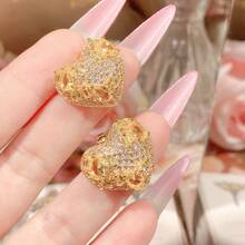 Women Jewelry Sets - Earrings 0175 [Golden Yellow] (Pair) - View 12