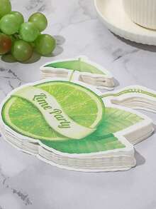 1PC Alien Party Tissue, Printed Napkins, Paper Party Napkins, Disposable Home Hotel Party Tissue - Multicolor - View 1
