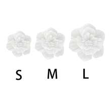 Bộ 3 hoa giấy trang trí tường DIY cho đám cưới, phông nền hoa, tiệc tặng quà, tiệc sinh nhật, buồng chụp ảnh, phông nền vòm, trang trí tường nhà, - Hoa giấy ba chiều - Xem 19