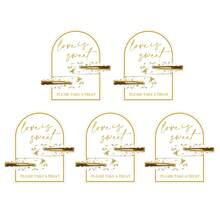 3/15PCS Love Is Sweet Minimalist Bridal Shower Sign Please Take A Treat No Bend Hair Clips Slivers Bridesmaid Hair Clips Flirless Hair Clips Glitter Bridesmaid Hair Clips Hair Setting Clips For Bridesmaid Gift Provoke Box Makeup Styling Splitging - B - Xem 14
