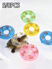 Nhiều phao bơi mini bơm hơi cho thú cưng, đồ chơi tắm cho động vật nhỏ, có họa tiết hình vịt, thích hợp để tắm cho thú cưng, trang trí bể cá trong nhà, cho rùa nhỏ và đồ chơi tắm vui nhộn, phao bơi mini, đồ chơi tắm nước, phụ kiện vịt vàng, cửa hàng trà sữa, quà tặng sinh nhật, ngày lễ tình nhân, mùa cưới, kỳ nghỉ - A - Xem 1