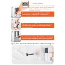 Hot Towel Dispenser Automatic Warm Towel Dispenser Disposable Towel Heater Dispenser Auto Compressed Towels Wamer 55°C Constant Temperature Voice Alerts 5-Second Warmth 500ml Tank B - B - Ver 8