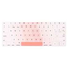 Strawberry Milk Pink US Layout Silicone Keyboard Cover,English/Spanish 2 Options, Compatible With MacBook Pro 13.3" A1708 & Retina 12" A1534,Ultra-Thin, Dustproof,Clear Key Characters,Washable - View 12