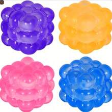 New Style-1pc Marshmallow Maltose Squeeze Toy-Slow Rebound Decompression Toy-Novelty Decompression Artifact-Gift For Friends-Collection Gift-Holiday Gift-Birthday Gift-Gift - Multicolor - View 2