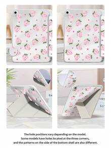 Ayotu 粉色星形草莓保护套，兼容 iPad A16、iPad Pro 13/12.9/11、iPad Air 11/13、iPad mini、iPad Air 11 英寸、Kindle（第 11 代，2024 年发布）、Kindle Paperwhite（第 12 代，2024 年发布） - 彩色 - 查看 9