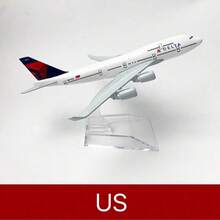 2026 1pc New Hot Selling Summer Promotion Realistic Static Civil Aircraft Model, Alloy Material Aviation Model Decor, Aviation Enthusiast Collection Figurine, Office Desk Decoration, Business Gift Collection Commemorative Creative Toy - Multicolor - View 23