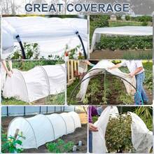 1PC 53.8-297SQ.FT Plant Covers Freeze Protection, Antifrost Cover Reusable Rectangle Frost Protection Floating Row Cover Plant Blanket Garden Winterize Cover For Cold Weather Snow - Cold Protection Cloth - View 9