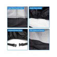 Waterproof Cover For Motorcycle And Bicycle, Rainproof And Dustproof - A - View 8