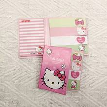 100pcs/1set, Sticky Notes, Mini Portable, Thick Paper No Ink Bleed, Self-Adhesive Suitable For School And Office Use, Suitable For Daily Memo, Key Point Marking, Cartoon Reusable Sticky Notes, Student Memo Pad, Cartoon Message Sticker, Cute Notebook Sticky Notes, Classroom Rewards, School Supplie, Office Supplies, Stationery Supplies, Stationery, Back To School (Random Style) - A - View 2