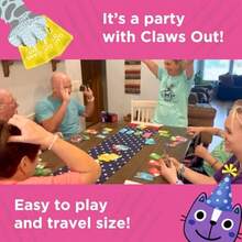Claws Out Party Pack - A Wildly Addicting Fast and Fun Game for Adults and Families - 3-8 Players - Paquete de fiesta 38 jugadores - Ver 5