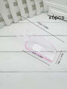 1/3/6/12pcs Plastic Ice Scoops, Multi-Purpose Ice Scoops, Food Candy Sugar Scoops Plastic Scoops, Ice Scoops, Halloween Candy Scoops, Grain Scoops, Sand Scoops, Tea Scoops, Mini Transparent Plastic Kitchen Spoons, Multi-Function Small Ice Cream Scoops - Multicolor - View 22