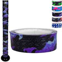 Easton 110 mm/ 1 80 mm Agarre de bate FlowTack Béisbol/ Sóftbol Múltiples colores - Camo morado y negro - Ver 7