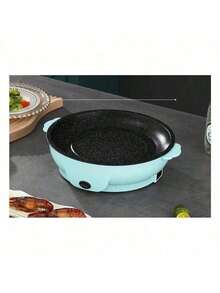 Electric Fryer For Home And Commercial Use With Non-Stick Coating, Electric Stone Frying Pan For Home - View 8