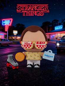 Stranger Things 正版授權創意橡皮擦 繪圖與書寫用品 可愛校園用品 衝浪果凍橡皮擦 角色修正橡皮擦 Eleven Dustin Henderson 套組 Netflix 返校季 - A - 查看 2