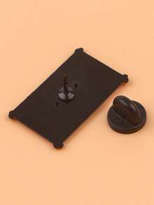 2cps/套 你做到了 搞笑表情包 星星胸针 西部创意 古怪五角星徽章 - 彩色 - 查看 8