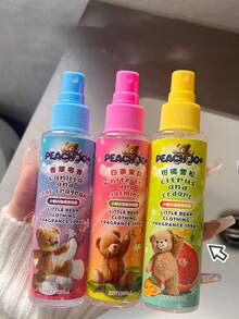 1瓶100毫升织物香氛喷雾（香草皂香、白茶茉莉香、柑橘雪松香），空气清新剂，高端衣物香氛，持久留香，适用于衣物、浴室、卧室、衣橱、客厅和汽车。 - 100ml - 查看 3