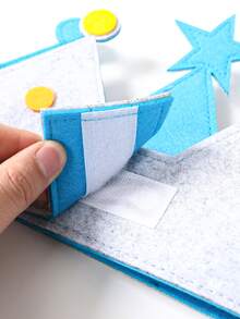 Blue Reusable Birthday Crown With Numbers,Kids Birthday Hat Fabric Crown Pertain Kids Boy Toddler Girl Baby Bday Hats,Perfect As Party Favors - Blue - View 8