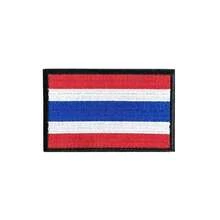 1个8*5厘米世界各国国旗刺绣布贴，墨西哥国旗刺绣布贴，热转印贴花徽章 - 多色 - 查看 52