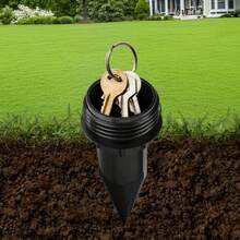 Realistic Watering Can Key Hiding Container - Waterproof, Rust-Resistant Underground Secret Room, Suitable For Garden, Lawn And Yard. Durable Outdoor Safety Device, Disguised Storage For Spare Keys - Multicolor - View 9