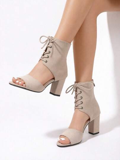 Korean Style Round Toe Flat Sandals, New Summer Versatile Casual Soft Bottom Comfortable Women Ankle Boots