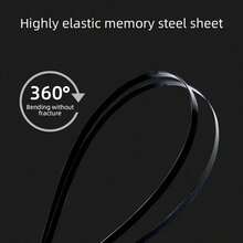 1pc Universal Frameless Dual Rubber Wiper Blade 13"14"16"18"19"20"21"22"24"26"28" Car Windshield Wiper Blade Replacement - 1PC - View 3