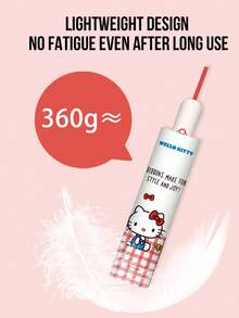Ô dù chống tia UV Hello Kitty, sản phẩm được cấp phép của Sanrio, thiết kế kẻ caro đỏ hoạt hình dễ thương, lớp phủ keo đen, chống tia UV, chống nắng, chống thấm nước, chống gió, tự động mở hai chiều, nhẹ, nhỏ gọn, thích hợp cho trường học, du lịch, đi làm hàng ngày, phong cách Kawaii. - Nhiều màu - Xem 10