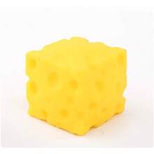 1pc/2pcs Squeeze Cheese - Square & Triangle Soft Squishy Cheese Blocks | Gag Gift, Adult Funny Toy | Stress Relief Ball | Adult Sensory Toy - Sunshine Entertainment Sensory Toys, Squishies, Needo, Fidget Toys, Squishies - Multicolor - View 15