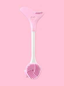 Cepillo de limpieza facial de silicona 2 en 1 + aplicador de maquillaje de ojos, exfoliante manual para limpieza profunda de poros y exfoliación - Cepillo facial suave, suave para todo tipo de piel, eliminación de puntos negros, también adecuado para principiantes en maquillaje de ojos, delineador, debajo de los ojos, sombra de ojos, cepillo de silicona 2 en 1 para mascarilla de barro y cepillo para pestañas inferiores, cepillo para mascarilla facial - Multicolor - Ver 7