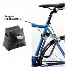 Evolution Mini-2 Candado en U para bicicleta con soporte Transit FlexFrame 4" x 9" (10.2 cm x 22.9 cm) - Nuevo-U 2017 - Ver 4