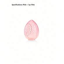 Durable Makeup Sponge Holders,Cosmetic Egg Storage Box Beauty Sponge Stand Storage Case Makeup Blender Puff Holder Empty Cosmetic Transparent Puffs Box - Transparent, Moisture-Proof Storage Case With Multi-Hole Design - Breathable And Portable For Travel, Ideal Beauty Organizer For Cosmetics, - 彩色 - 查看 3