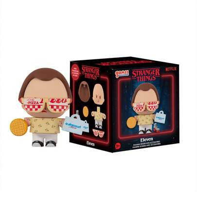  Bộ tẩy hình nhân vật Stranger Things chính hãng, có bản quyền, dùng để vẽ và viết, đồ dùng học tập dễ thương, hình ảnh lướt sóng, tẩy xóa ký tự, bộ Eleven và Dustin Henderson của Netflix.