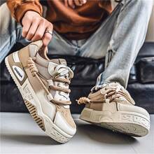 New Arrival Spring Men's Niche Casual Fashionable Sports Sneakers - Apricot - View 4