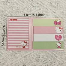 100pcs/1set, Sticky Notes, Mini Portable, Thick Paper No Ink Bleed, Self-Adhesive Suitable For School And Office Use, Suitable For Daily Memo, Key Point Marking, Cartoon Reusable Sticky Notes, Student Memo Pad, Cartoon Message Sticker, Cute Notebook Sticky Notes, Classroom Rewards, School Supplie, Office Supplies, Stationery Supplies, Stationery, Back To School (Random Style) - A - View 3