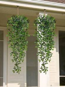 1/2 cây giả, dây leo giả, dây leo mandrake giả, dài 86cm/33.86in, thích hợp trang trí phòng khách, khung ảnh, phòng ngủ, nhà bếp, nhà cửa, đám cưới, vườn, tường. - Nhiều màu - Xem 6