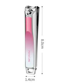 ANDVICTORY 1pc Nail Clippers Sharp Edge Fingernail And Toenail Clipper Cutter, Stainless Steel Toenail Clipper For Manicure Pedicure Tools - Multicolor - View 6