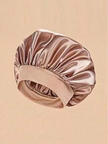 2 chiếc/1 chiếc Mũ ngủ lụa, Mũ trùm tóc satin, Mũ rộng vành co giãn cao cấp dành cho nữ, Mũ ngủ satin, Mũ chăm sóc tóc satin cao cấp, Băng đô lụa cho tóc xoăn (Đen và Vàng) Mũ ngủ Mũ ngủ - Nhiều màu - Xem 9