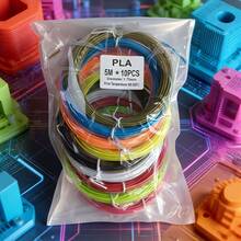 3D Pen PLA Filament Refills 5M*10Colors,Bright Colors Without Repetition, Vacuum Packaging, Better Protection Of Filament - View 1