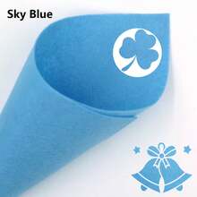 1 cuộn vải nỉ thủ công, kích thước 11,8" * 11,8", nhiều màu sắc, vải nỉ dày dặn dùng cho các dự án thủ công DIY, may vá, chắp vá và trang trí, mềm mại, dễ cắt và may. - Nhiều màu - Xem 21