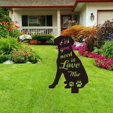 1pc Humorous "No! No! No!" Dog Poop Sign - Decorative Artificial Wood Outdoor Warning Plaque For Yards, Lawns, Patios, Pathways - No Defecation Design, Perfect For Garden Decor - B - View 14