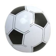 1 pièce Nouvelle balle de sport gonflable en PVC - Baseball, Football, Basket-ball, Rugby, Extérieur, Fête de plage, Ballon d'eau - Interactive, idéale pour les amis, la famille, les anniversaires, les fêtes - Cadeau parfait pour les garçons, les filles, les hommes, les femmes - Multicolore - Voir 9