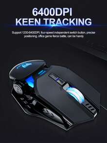 G530 USB有线游戏鼠标，可编程宏，适用于游戏，RGB背光 - 查看 7