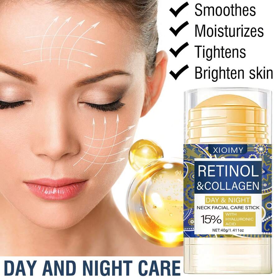 Xioimy 15%玻尿酸紧致颈霜，蕴含视黄醇和胶原蛋白，有效减少双下巴，日夜紧致提升，告别暗沉松弛，打造光滑透亮肤色。颈霜 | 面霜 | 颈部护理 - 膏體 - 查看 1
