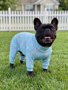 Dog Summer Shedding Hair Control Pajamas - Breathable High Stretch Full Coverage Pet Rompers, Summer Anti Licking & Bug Protective Jumpsuit For Medium Large Dogs, All Over Printing Dog Clothes - Cute Cartoon Dalmatian Pattern - Multicolor - View 1