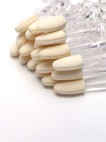 20/10/5pcs Crystal Clear Single-Head Sponge Eyeshadow Brush, Mini Sponge Makeup Brush, Eye Makeup Tools - Multicolor - View 2