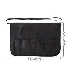 Versatile Waterproof Garden Apron With Adjustable Tool Belt - Perfect For Teachers, Waitstaff & Lawn Care, Durable Polyester With Pockets - 1PC - View 8